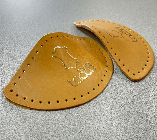 Tacco 624 Leather Arch Supports Inserts Peel & Stick Cookies Cushion Shoe Insole