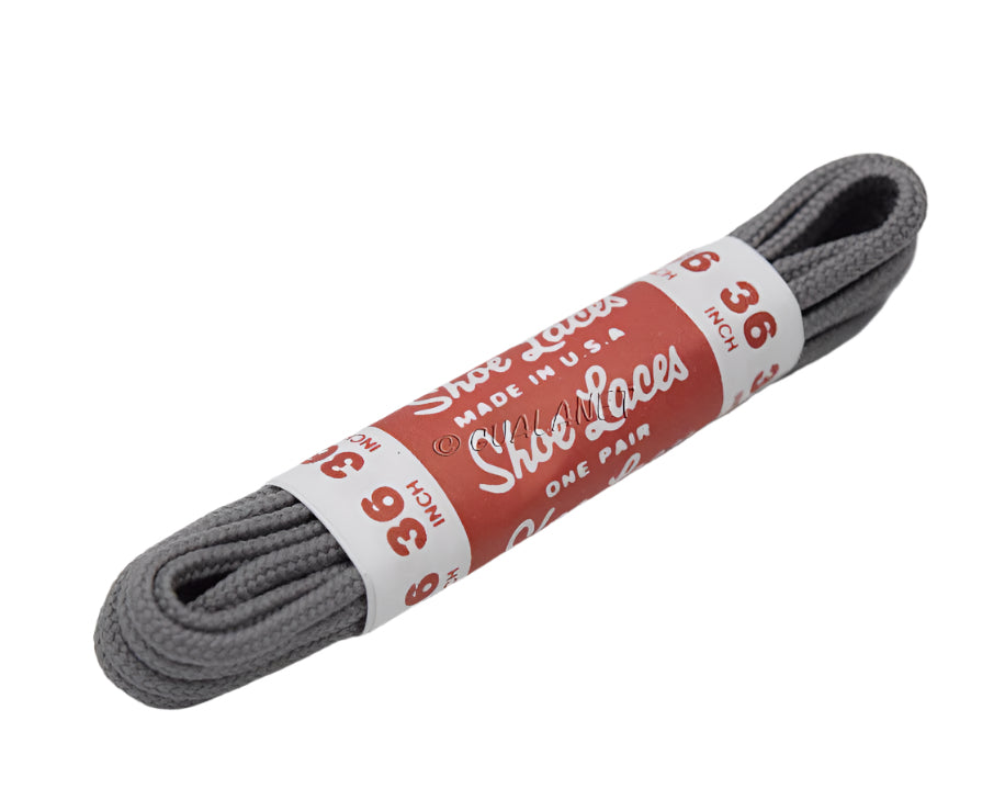 Thin Round Dress Shoe & Boot Laces (1 Pair) – Multiple Lengths & Colors