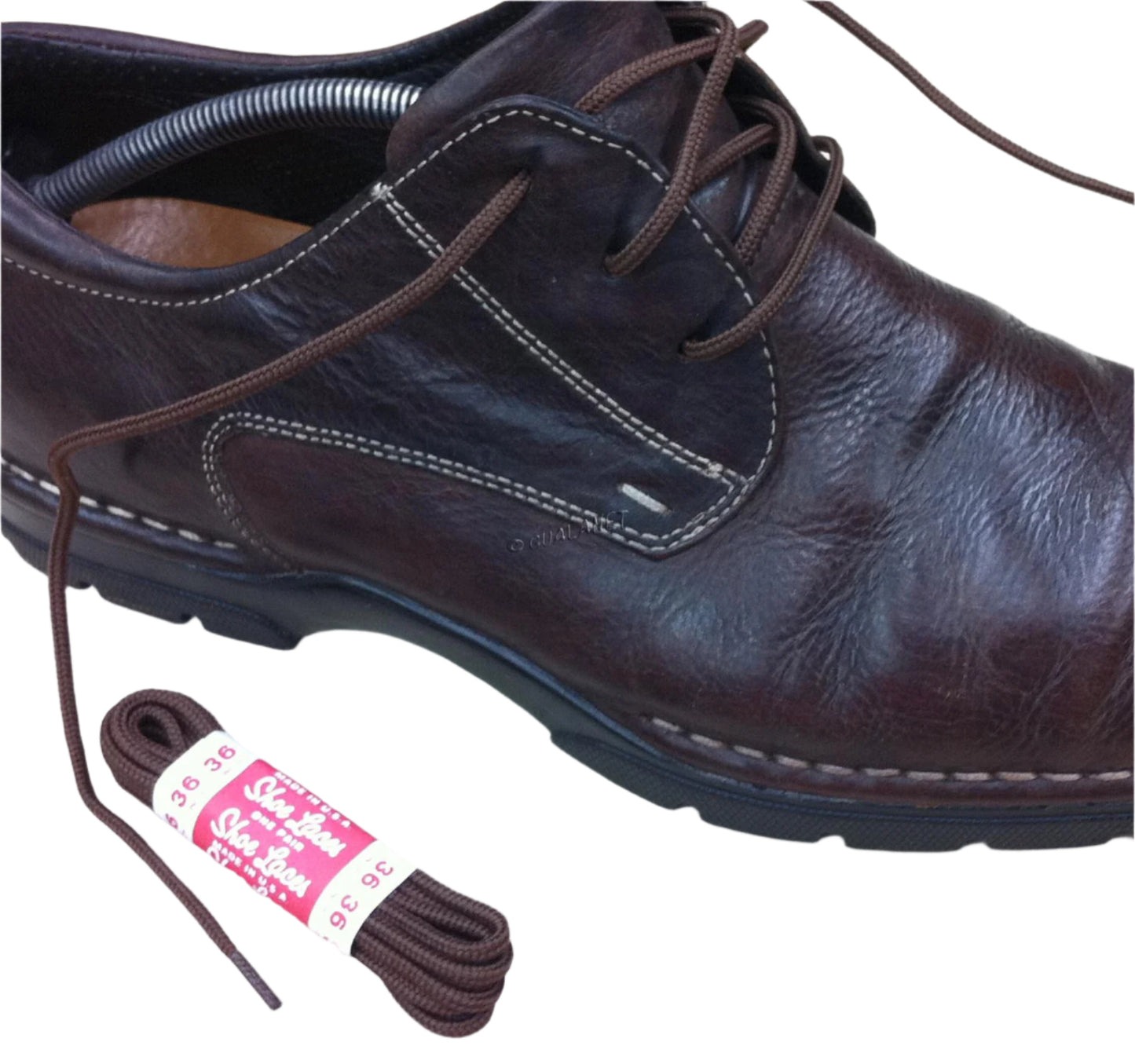 Casual Shoe 1/8" Round Shoelaces - Oxford, Dress & Boot Laces (1 Pair)