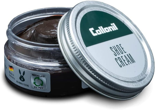 COLLONIL Cream Polish Shoe Boot Leather care nourishing 50ml Jar