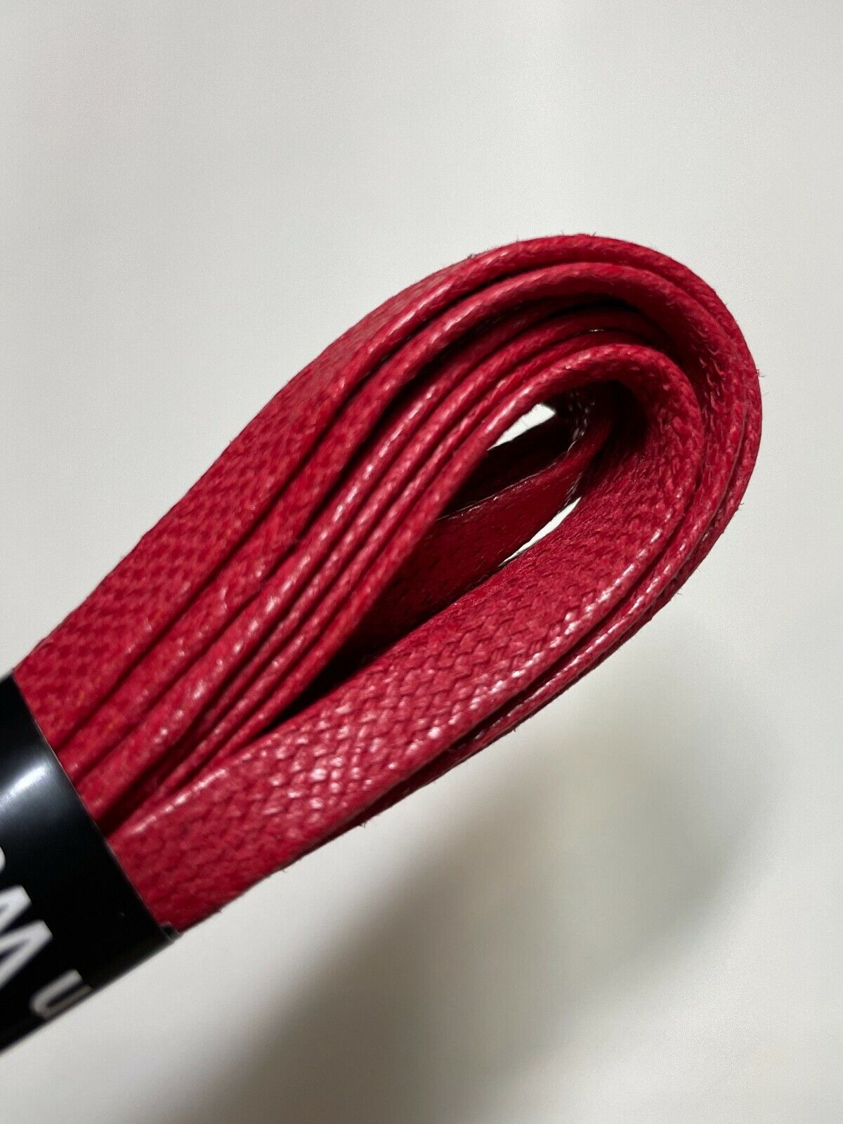 FLAT Premium Waxed Cotton Shoelaces Sneakers Colored Shoe Laces Boot Strings