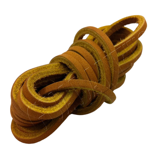 1 PAIR - 72" Rawhide Leather Shoelaces Moccasin Strings Boat Shoe Boot Laces