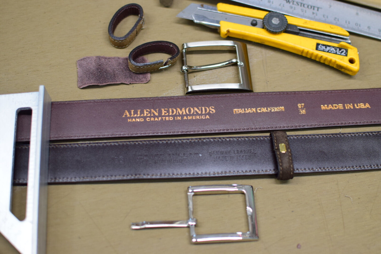 Belt Shortening & Adjustment Mail in Service