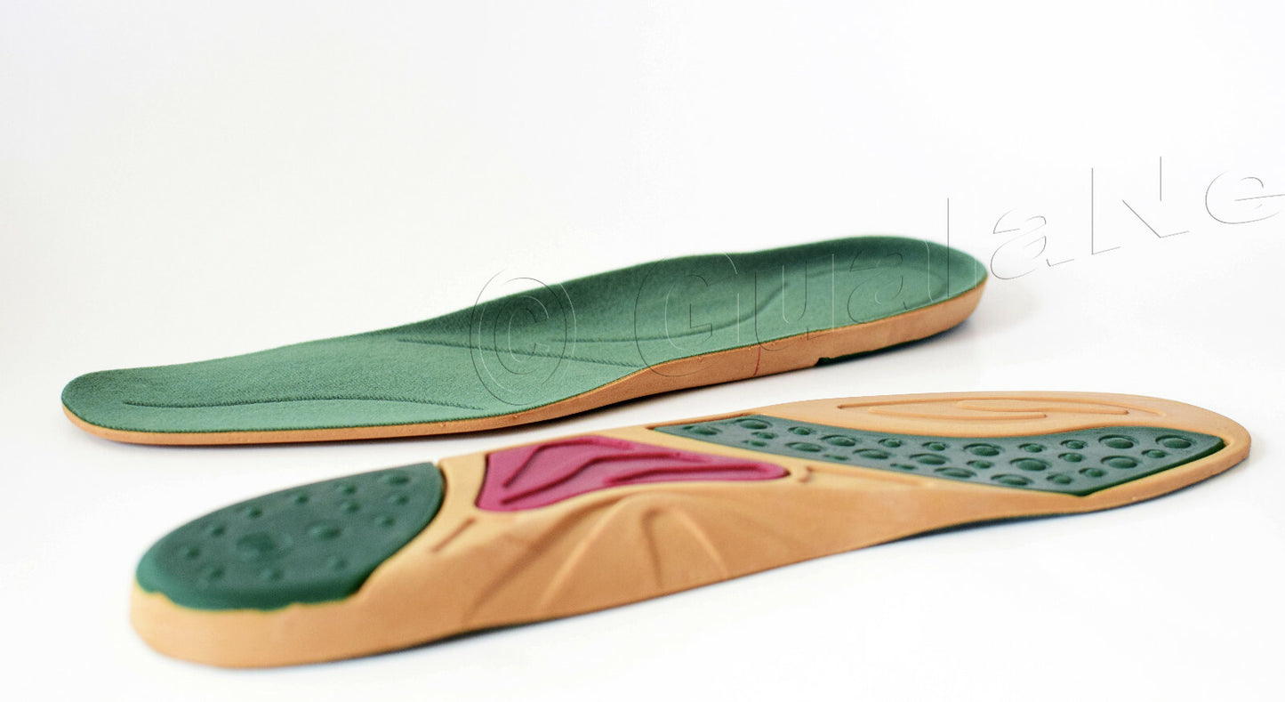 Original Hiker Work Boot GEL Insoles Replacement Casual Shoe Inserts- ALL SIZES
