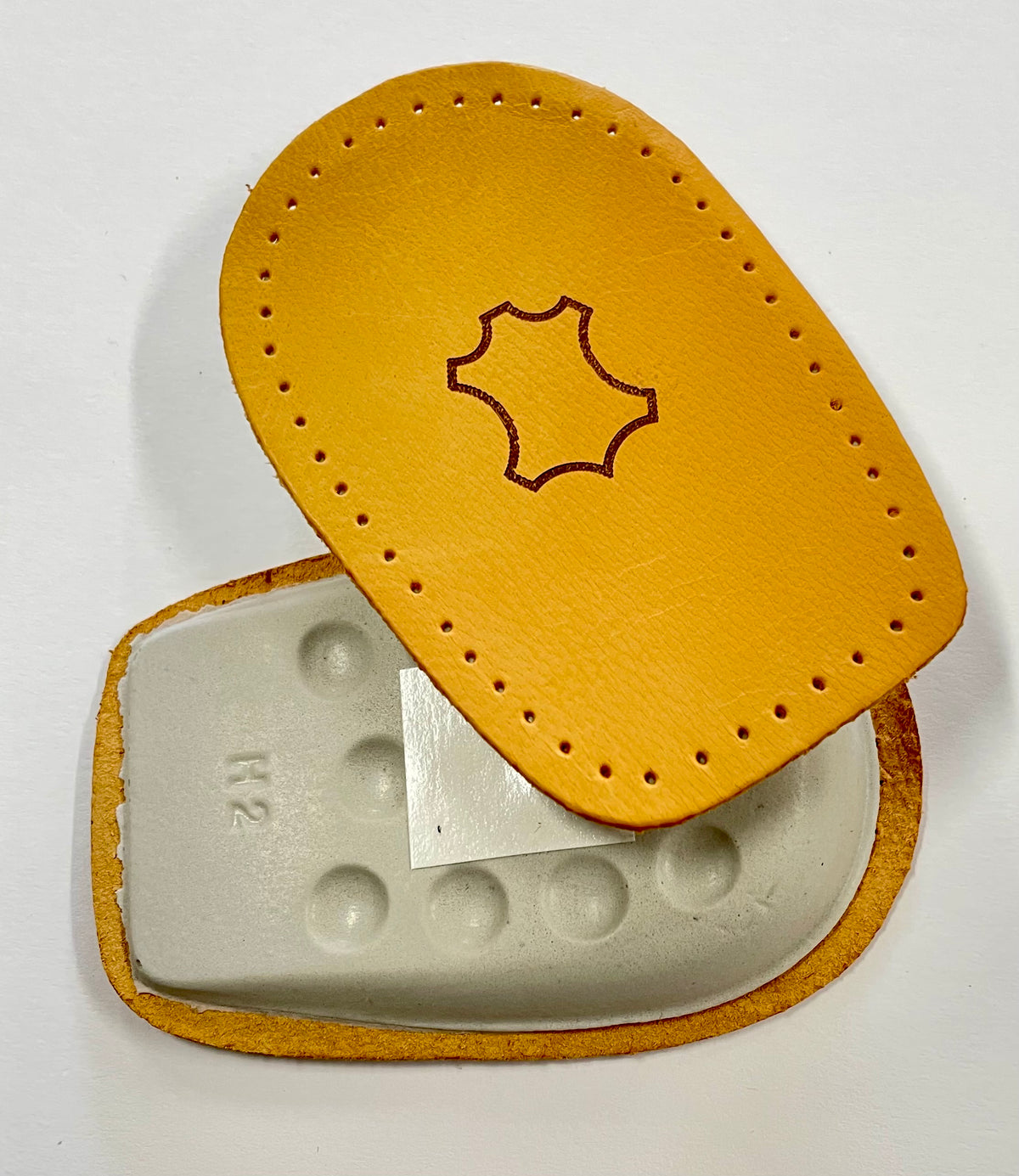 Leather Heel Cushions Latex Rubber Insoles Shoe Lifts Relax Back Pads